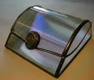 stained glass box