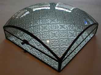 square Jewelry box classic pattern