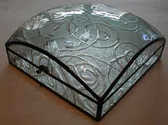 square jewelry box everglades pattern