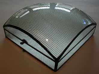 square jewelry box grid pattern