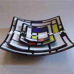 mondrian plate